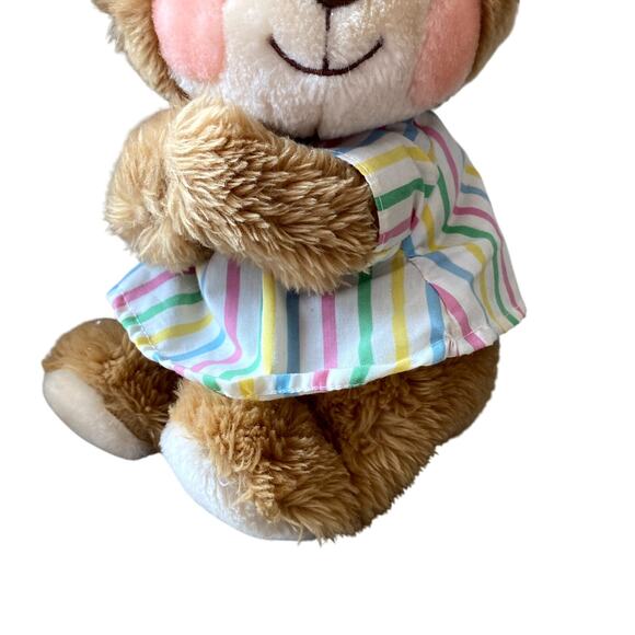 Vintage 80's Fisher Price Sleepytime Teddy Beddy Bear Plush Stuffed Animal - Picture 5 of 8